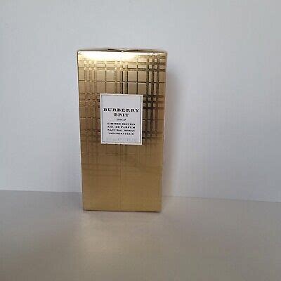 burberry brit gold limited edition 100ml